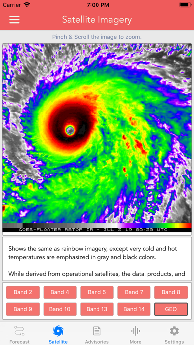 National Hurricane Center Data App Store screenshot 1
