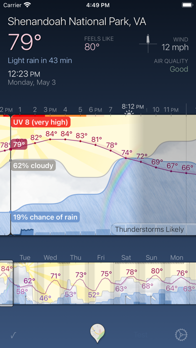 Weather Strip App Store screenshot 1