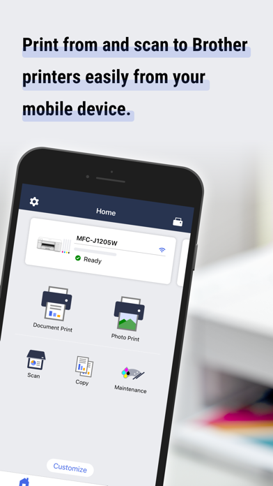 Brother Mobile Connect App Store screenshot 1