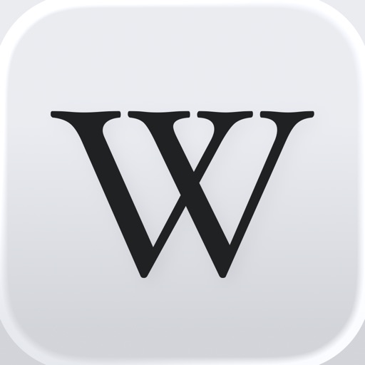 Wikipedia app icon