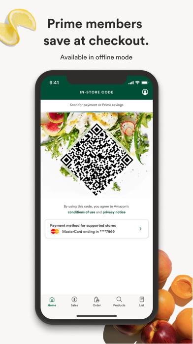 Whole Foods Market App Store screenshot 1