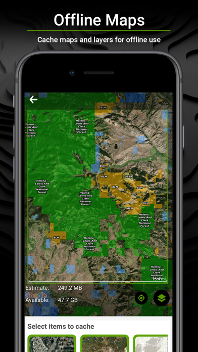 BaseMap: 3D Hunting Maps & GPS App Store screenshot 2