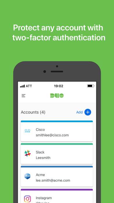 Duo Mobile App Store screenshot 1