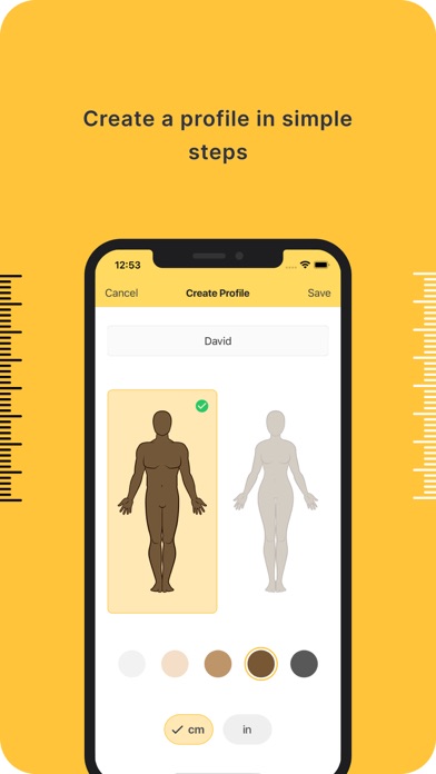Tailor Body Measurements by DM App Store screenshot 2