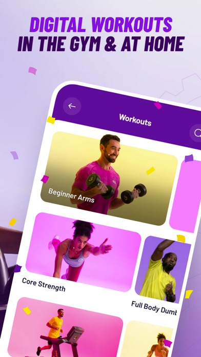 Planet Fitness App Store screenshot 1
