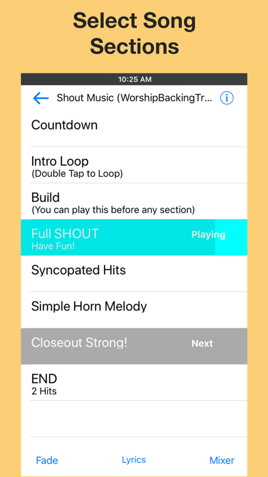 Worship Backing Tracks App Store screenshot 2