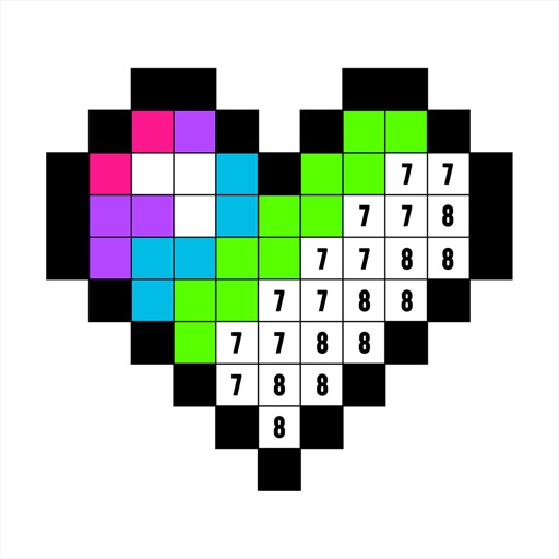 Color by Number：Coloring Games app icon