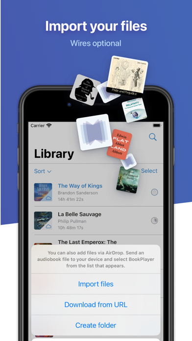 BookPlayer App Store screenshot 2