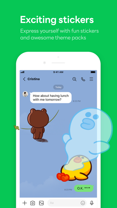 LINE App Store screenshot 2