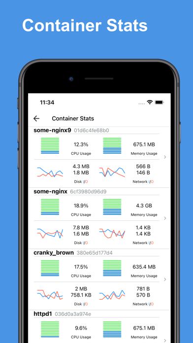 Docker Server Admin App Store screenshot 1