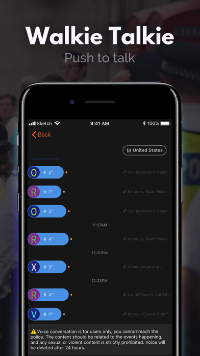 Police Scanner: Fire Radio App Store screenshot 1