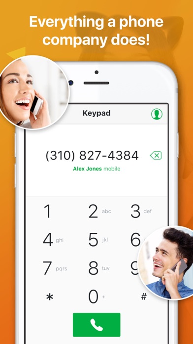 Nextplus: Private Phone Number App Store screenshot 1