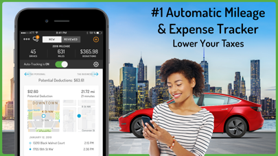 Hurdlr Mileage, Expenses & Tax App Store screenshot 1