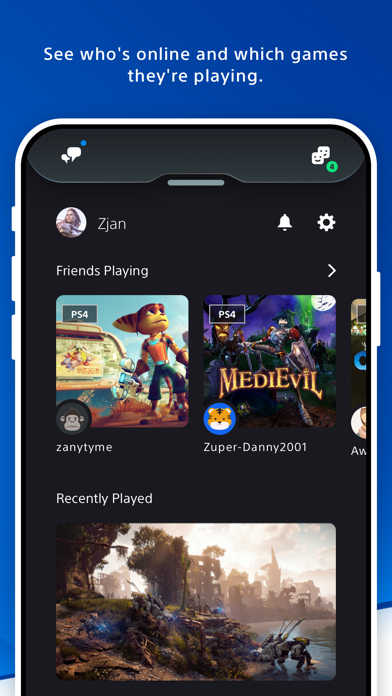 PlayStation App App Store screenshot 2