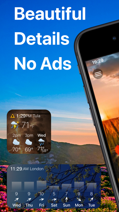 Weather & Widget - Weawow App Store screenshot 1
