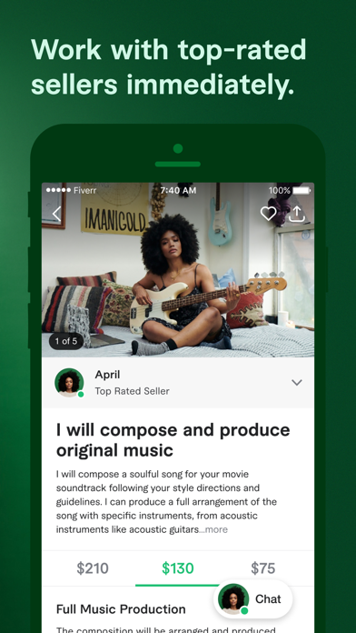 Fiverr - Freelance Services App Store screenshot 2