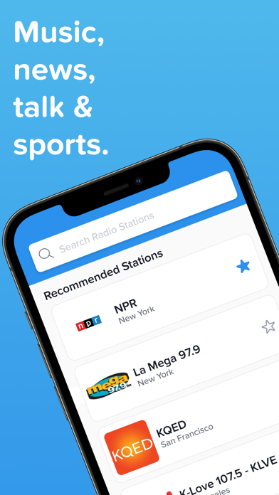 Simple Radio - FM AM Stations App Store screenshot 1