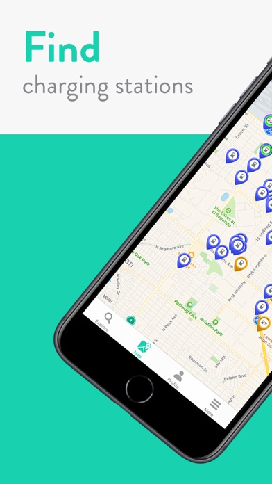 ChargeHub EV Charge Point Map App Store screenshot 1