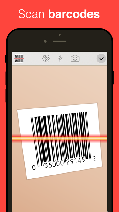 QR Reader for iPhone App Store screenshot 2