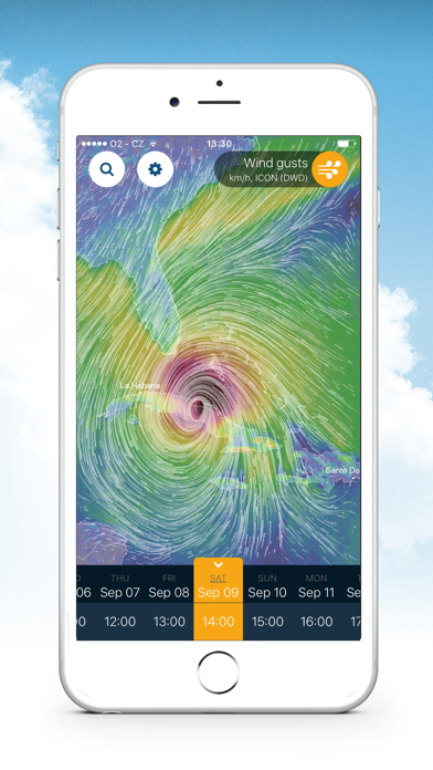 Ventusky: Weather Forecast App Store screenshot 1