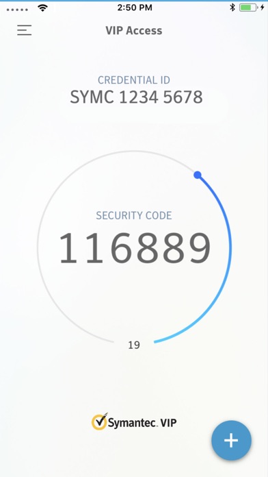 VIP Access for iPhone App Store screenshot 1