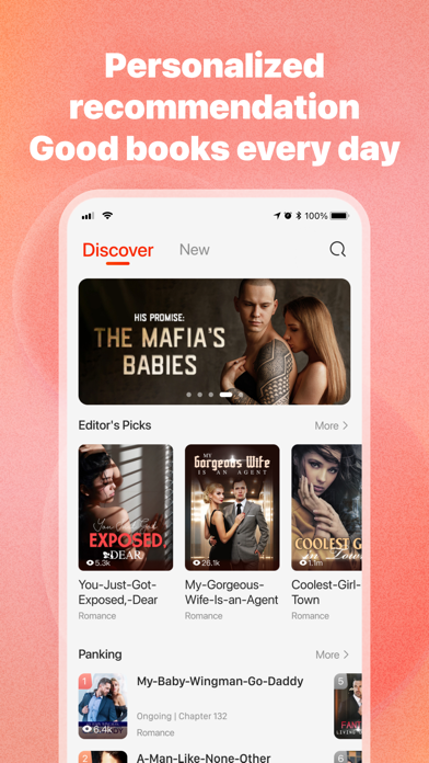 Tapon - Stories & Novels App Store screenshot 2