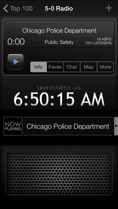 5-0 Radio Pro Police Scanner App Store screenshot 2