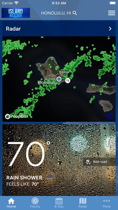 Island Weather - KITV4 App Store screenshot 1