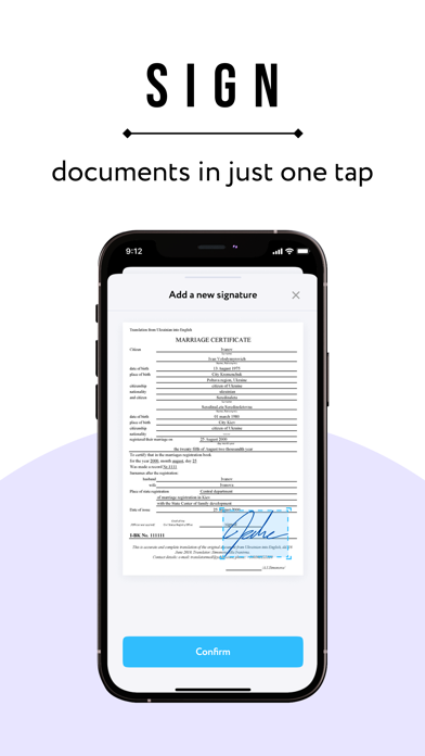 eScan: PDF Scanner App App Store screenshot 2