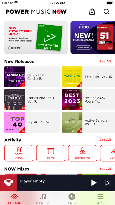 PowerMusicNow App Store screenshot 1