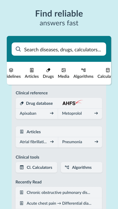 AMBOSS Medical Knowledge App Store screenshot 2