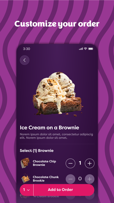 Insomnia Cookies App Store screenshot 1