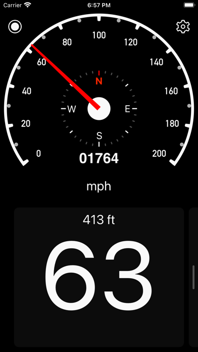 Speedometer Simple App Store screenshot 1