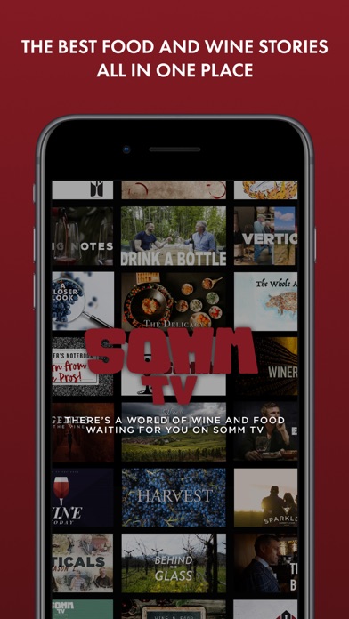 SOMM TV App Store screenshot 1
