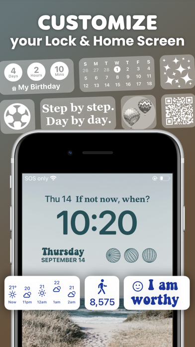 Color Widgets App Store screenshot 1