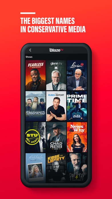 BlazeTV: Pro-America App Store screenshot 2