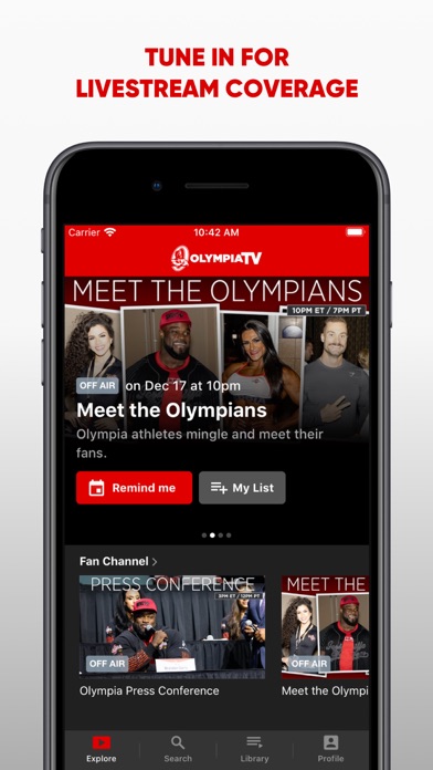 OlympiaTV App Store screenshot 2
