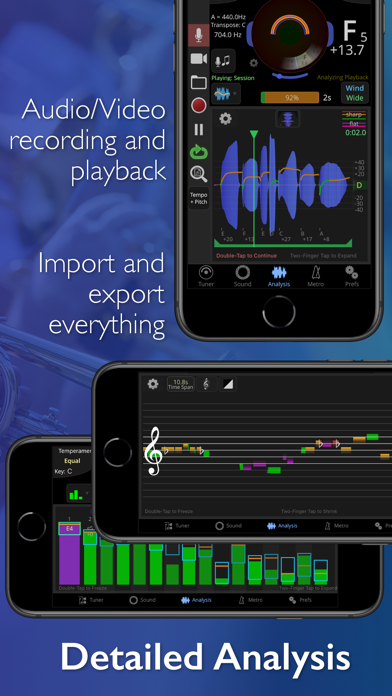 TonalEnergy Tuner & Metronome App Store screenshot 2