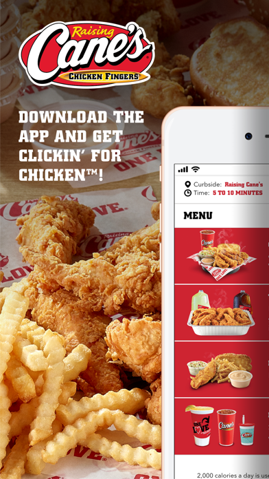 Raising Cane's Chicken Fingers App Store screenshot 1