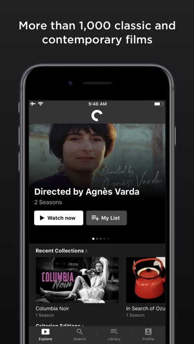 The Criterion Channel App Store screenshot 2