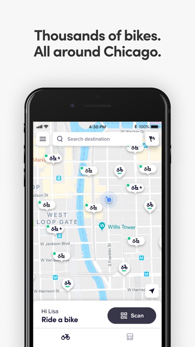 Divvy Bikes App Store screenshot 2
