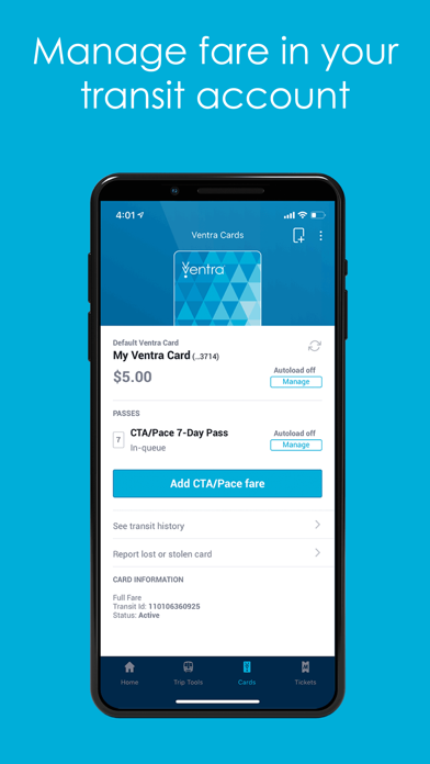 Ventra App Store screenshot 2