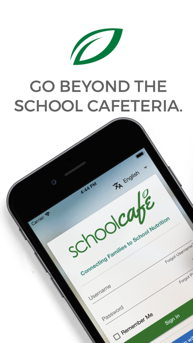 SchoolCafé App Store screenshot 1