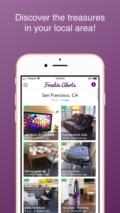 Freebie Alerts: Free Stuff App App Store screenshot 2