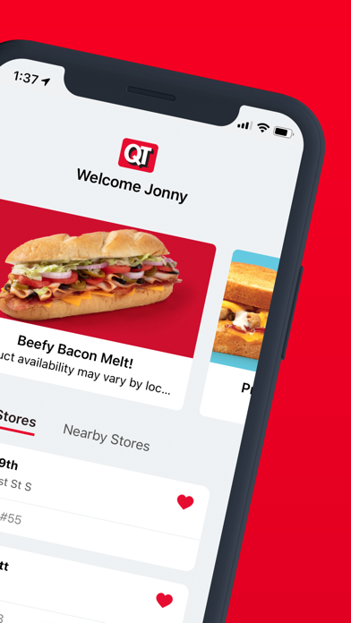 QuikTrip: Coupons, Fuel, Food App Store screenshot 2