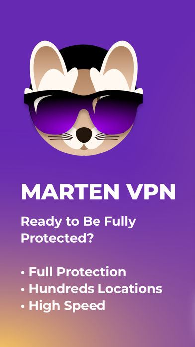 Marten VPN & WiFi Protection App Store screenshot 1