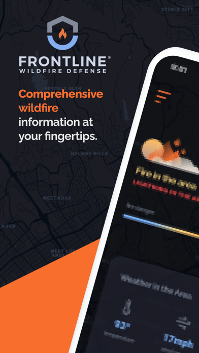 Frontline Wildfire Tracker App Store screenshot 1