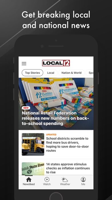 WKRC Local 12 News App Store screenshot 1