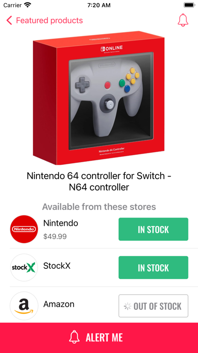 HotStock - in-stock alerts App Store screenshot 2