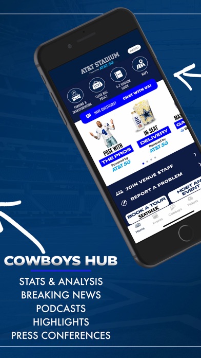 Dallas Cowboys App Store screenshot 2